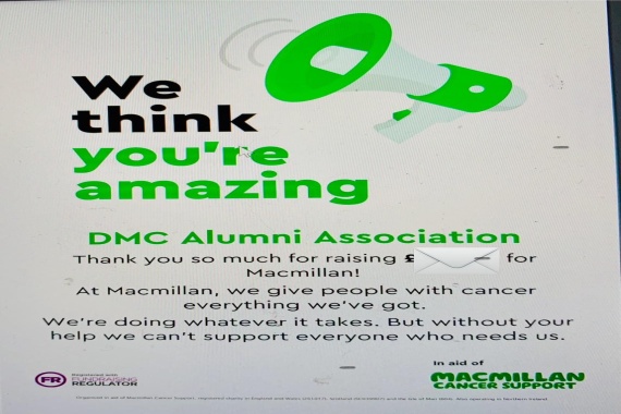 Walk for McMillan Cancer support