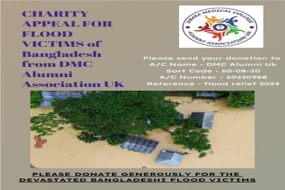 Charity for flood victims of Bangladesh